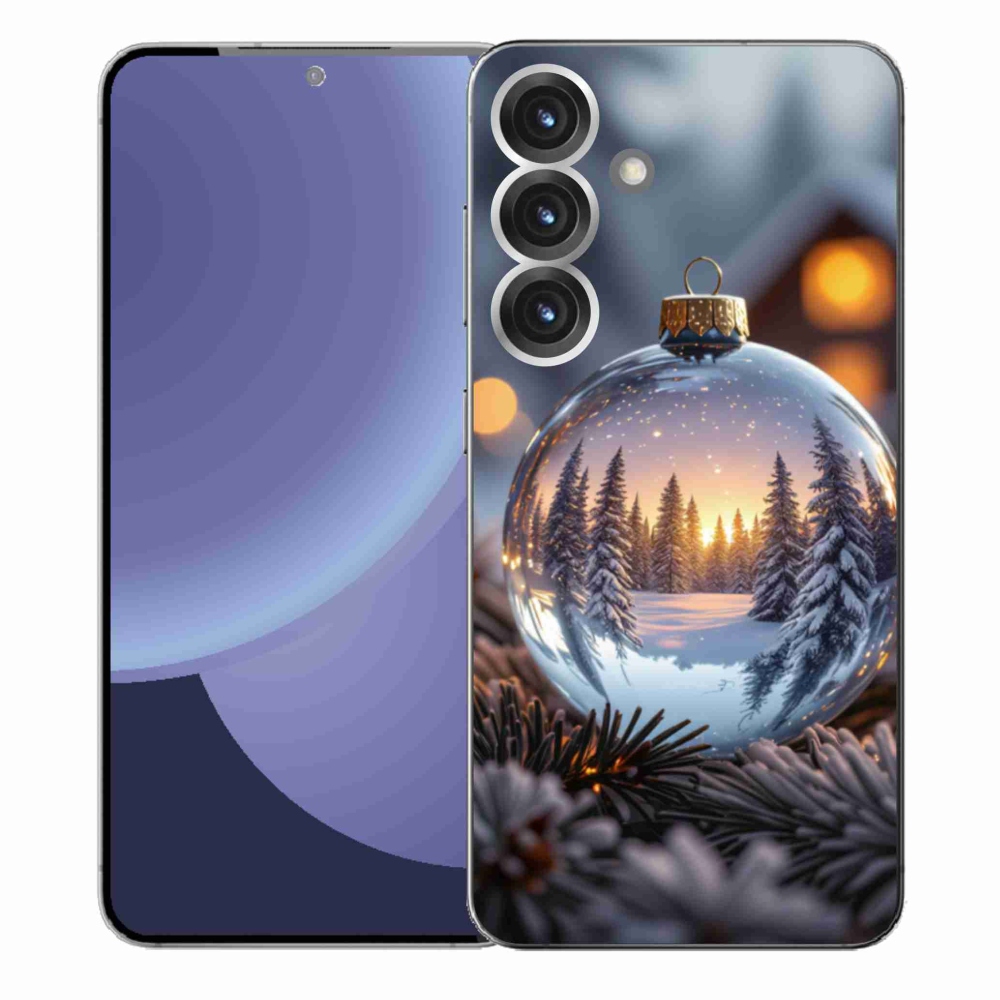 Gél borítás mmCase Samsung Galaxy S25+ - Karácsonyi dekoráció