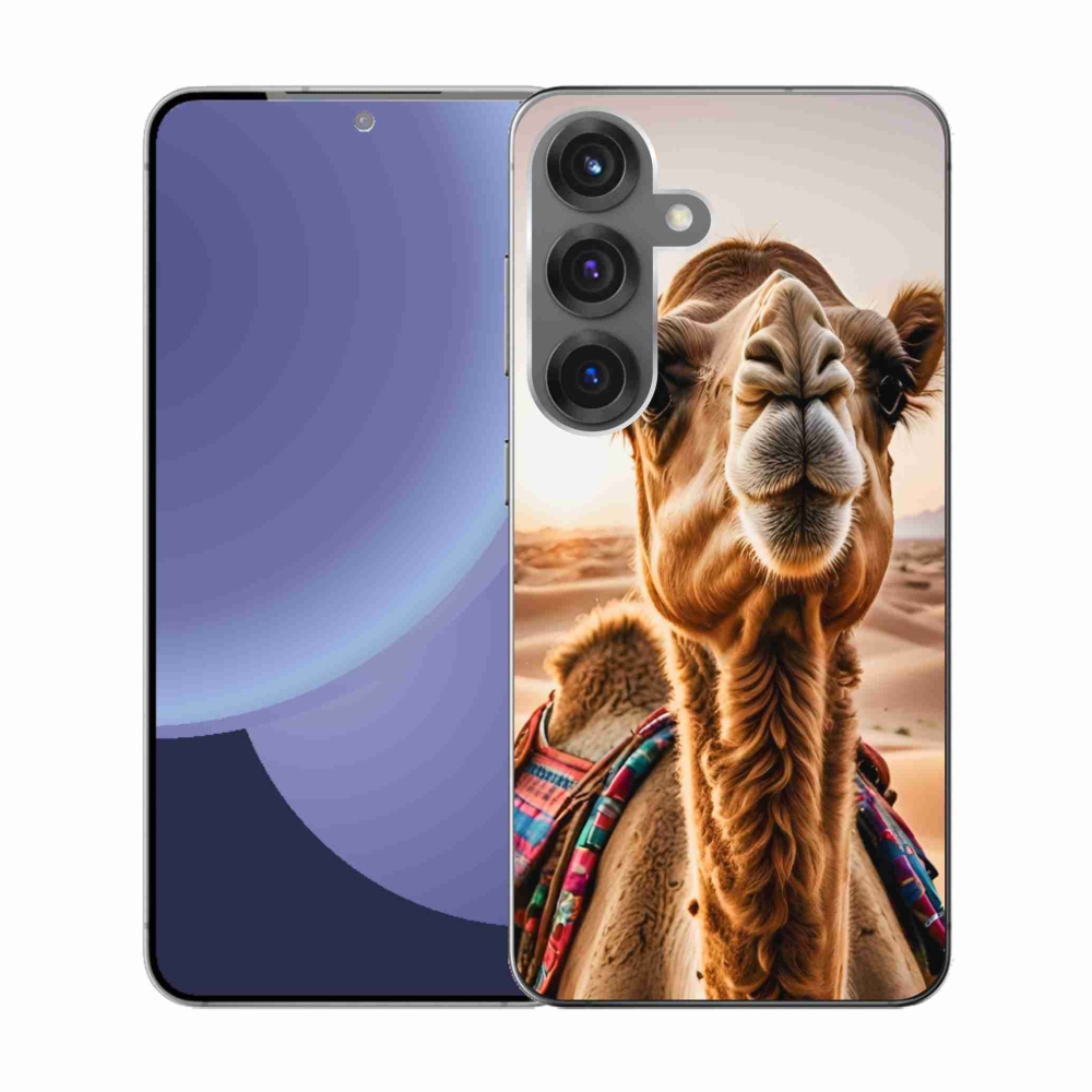 Gél védőhuzat mmCase Samsung Galaxy S25 készülékhez - teve színű