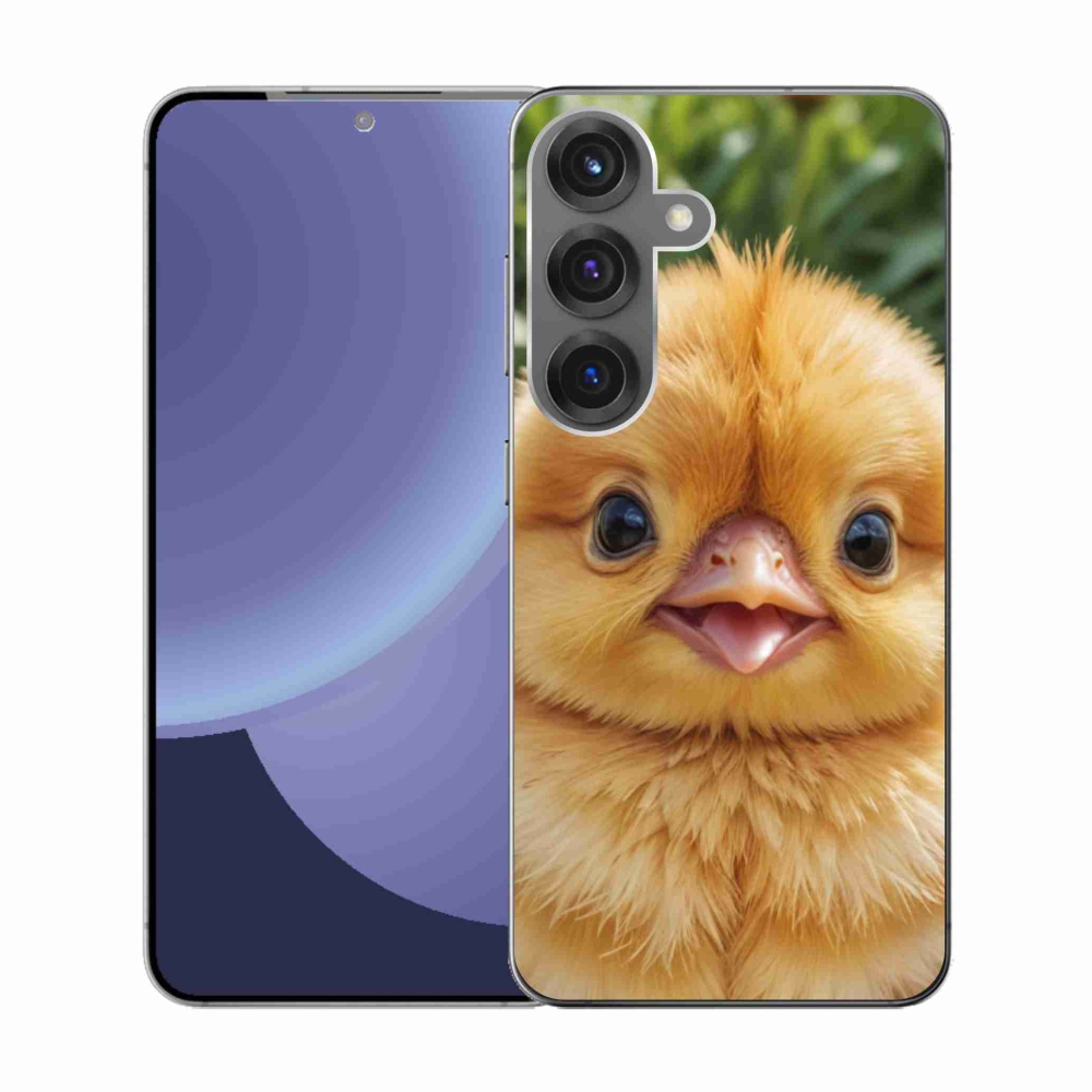 Gél borítás mmCase Samsung Galaxy S25 készülékhez - boldog csaj