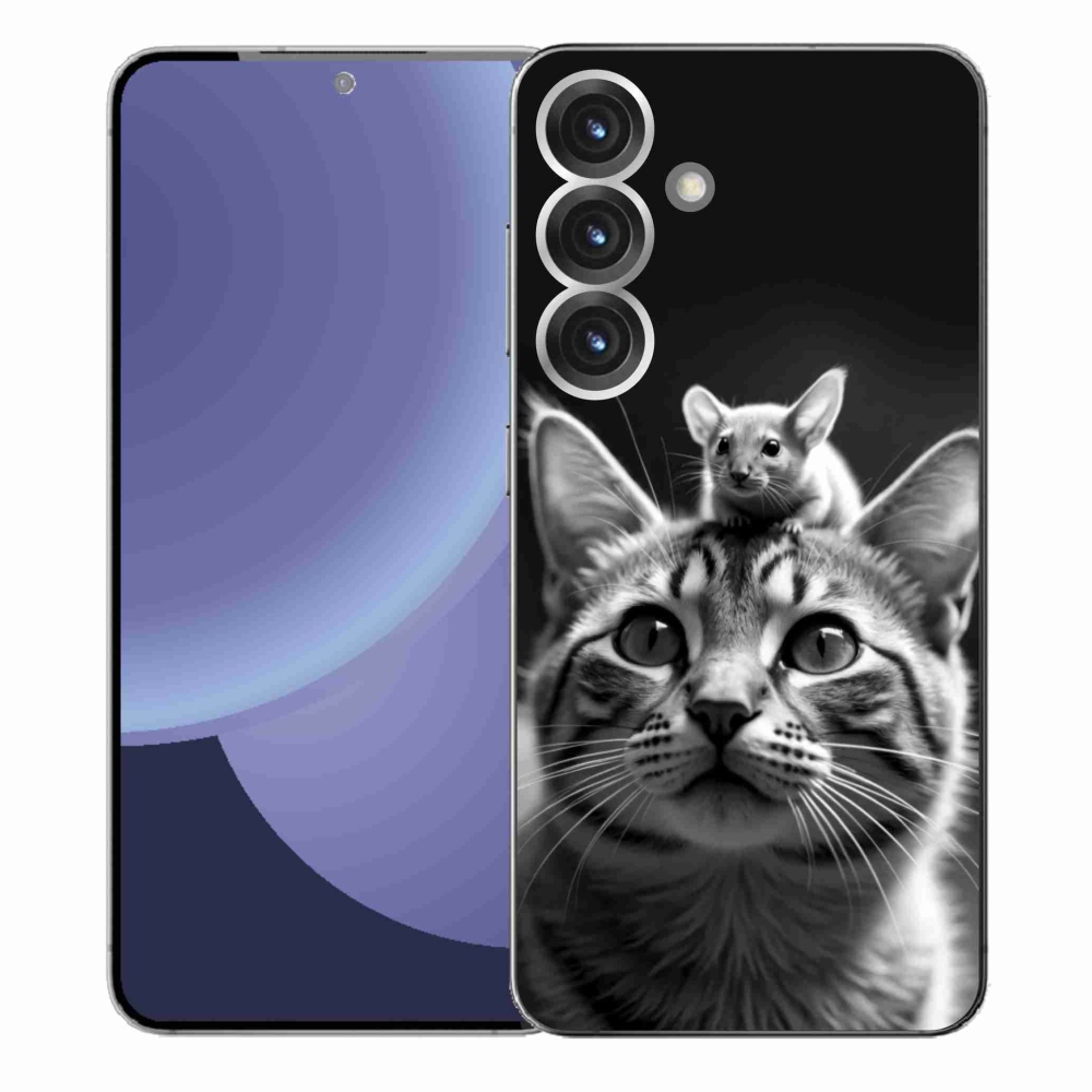 Gél borítás mmCase Samsung Galaxy S25+ - állatbarátság 2