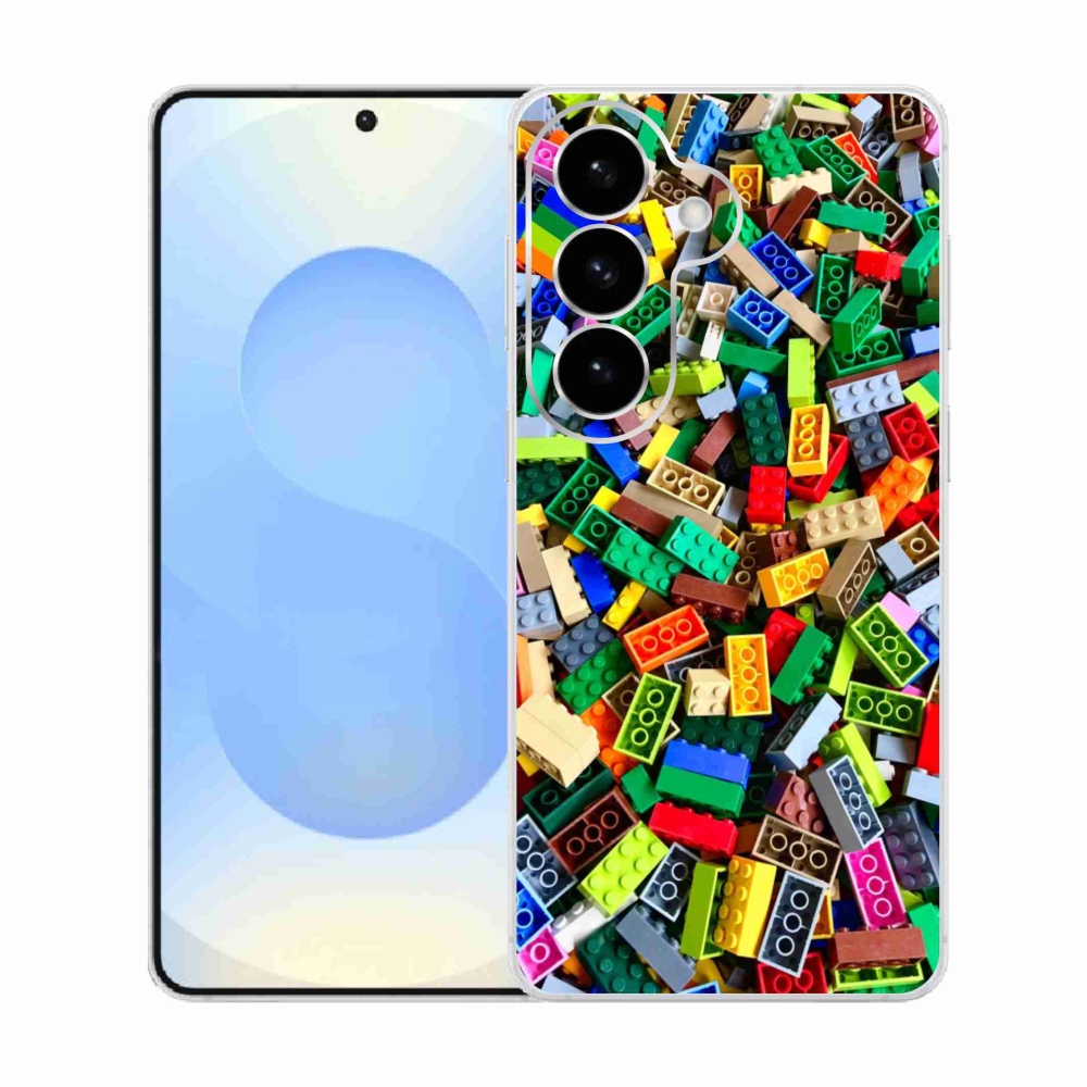 Gél borítás mmCase Samsung Galaxy S26 készülékhez - színes építőkockák