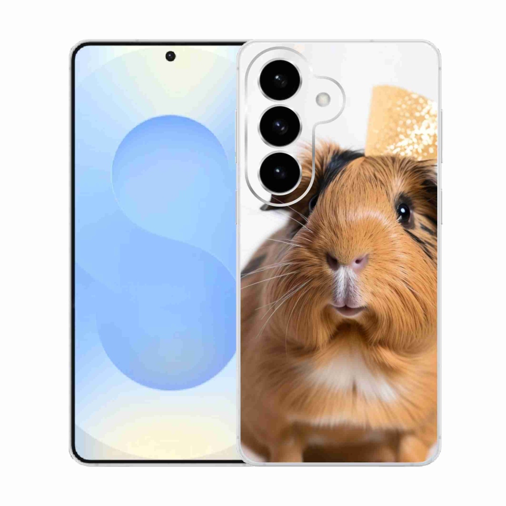 Gél borítás mmCase Samsung Galaxy S26 készülékhez - barna tengerimalac