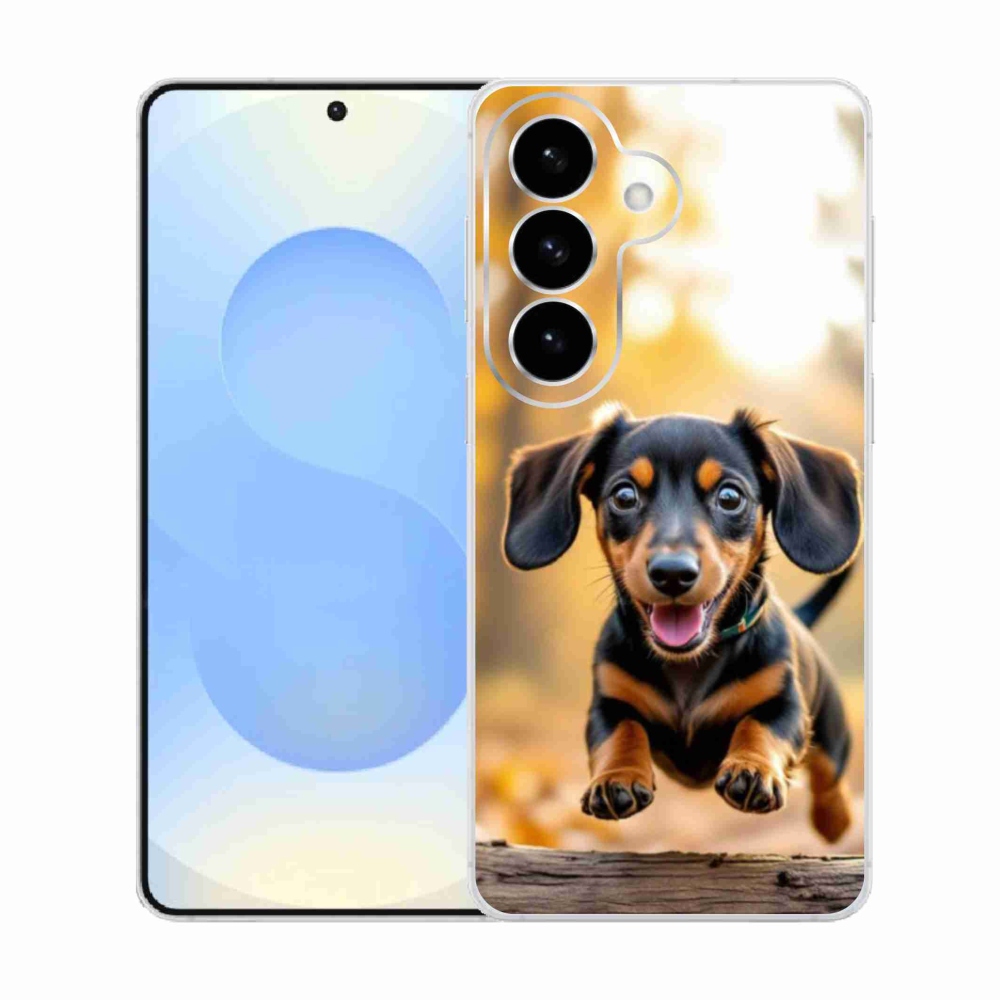 Zselés borítás mmCase Samsung Galaxy S26 készülékhez - tacskó 2