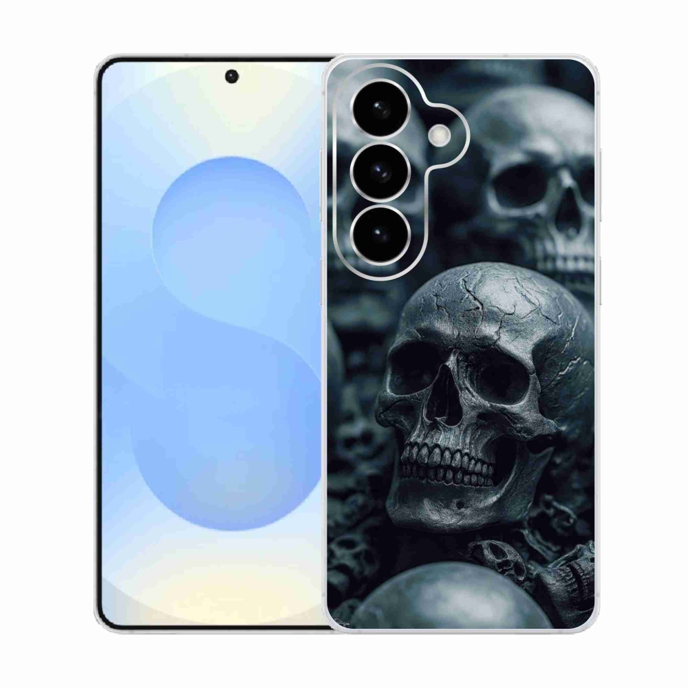 Zselés borítás mmCase Samsung Galaxy S26 - koponya 2