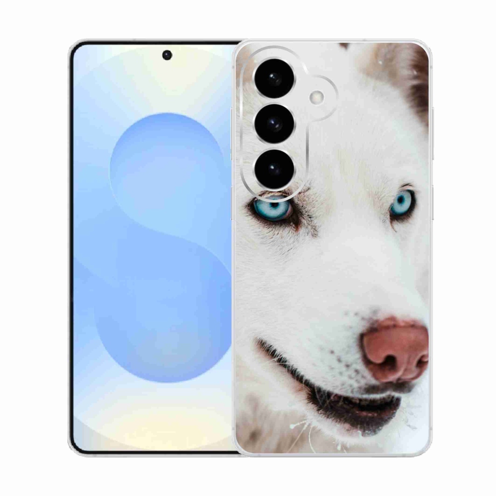 Gél borítás mmCase Samsung Galaxy S26 készülékhez - kutyaszemmel nézet