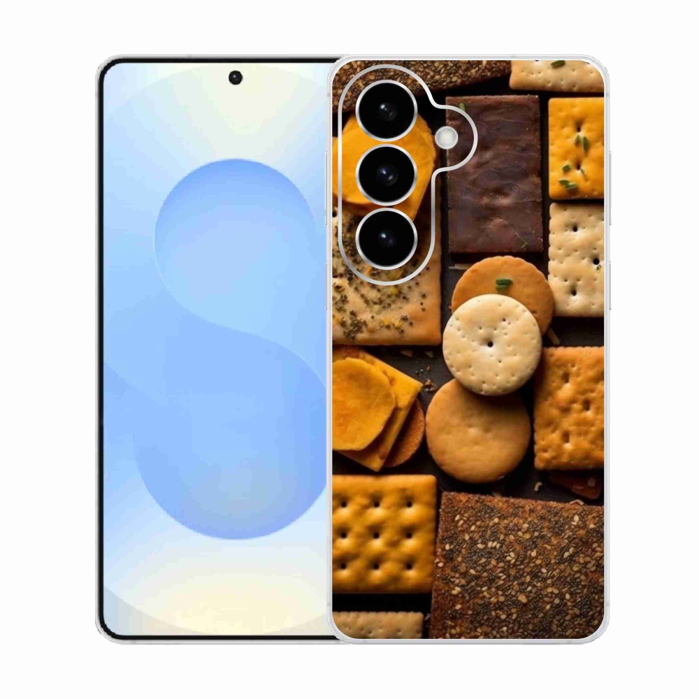 Zselés borítás mmCase Samsung Galaxy S26 készülékhez - kekszek