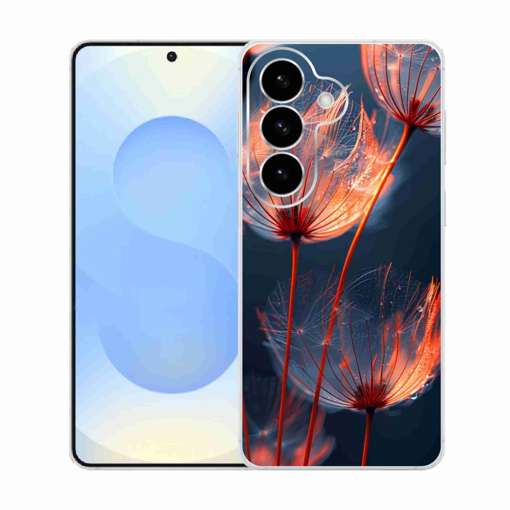 Zselés borítás mmCase Samsung Galaxy S26 készülékhez - világító pehely