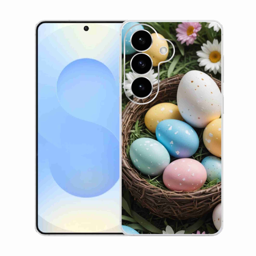 Gél borítás mmCase Samsung Galaxy S26 készülékhez - Húsvéti tojások 2