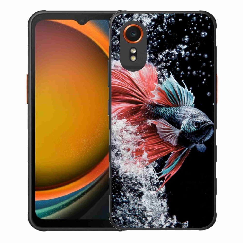 Gél borítás mmCase Samsung Galaxy Xcover 7 - harcos tarka