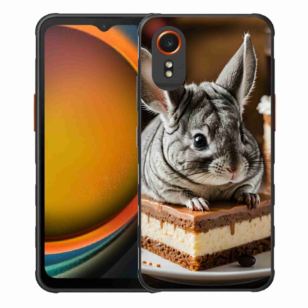 Gél borítás mmCase Samsung Galaxy Xcover 7 készülékhez - csincsilla