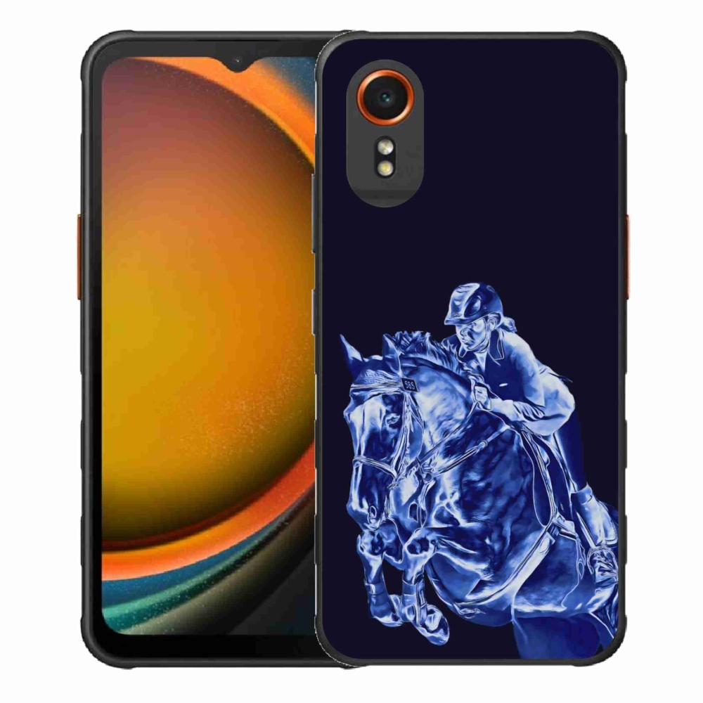 Gél borítás mmCase Samsung Galaxy Xcover 7 - versenylóhoz