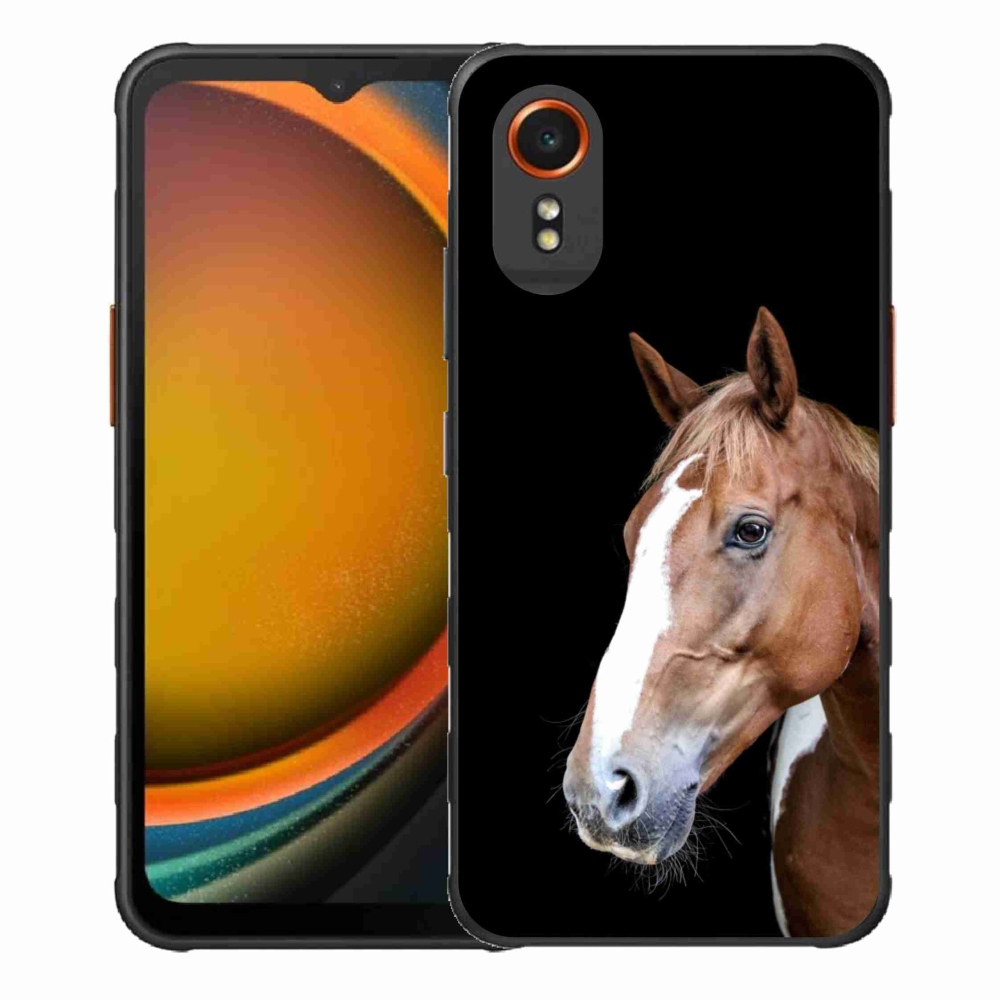 Zselés borítás mmCase Samsung Galaxy Xcover 7 - barna ló 3