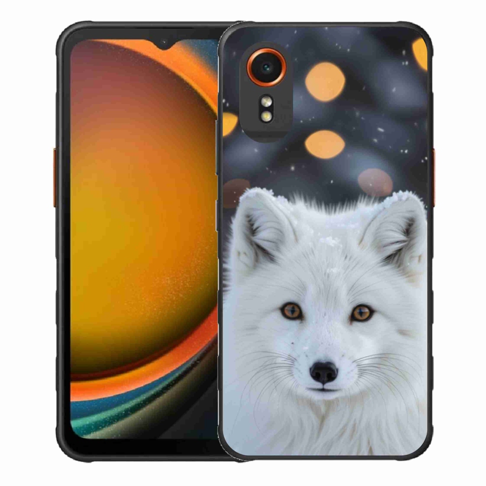 Gél borítás mmCase Samsung Galaxy Xcover 7 készülékhez - polár róka