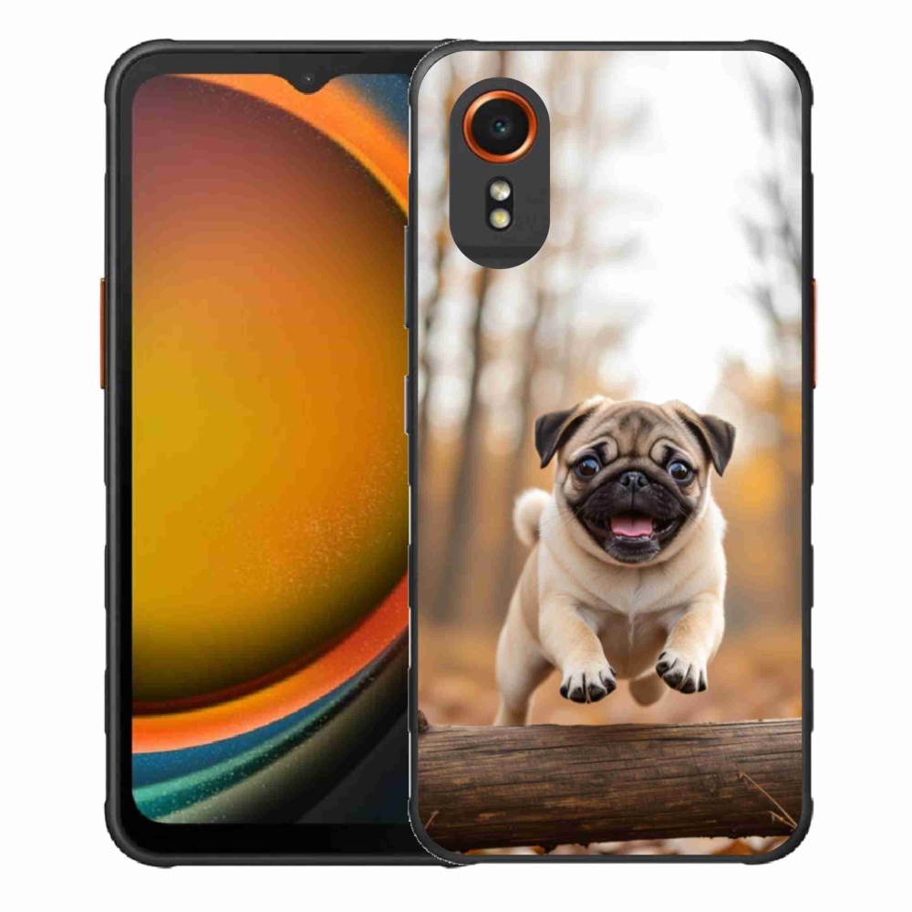 Gél borítás mmCase Samsung Galaxy Xcover 7 készülékhez - mopsz 2
