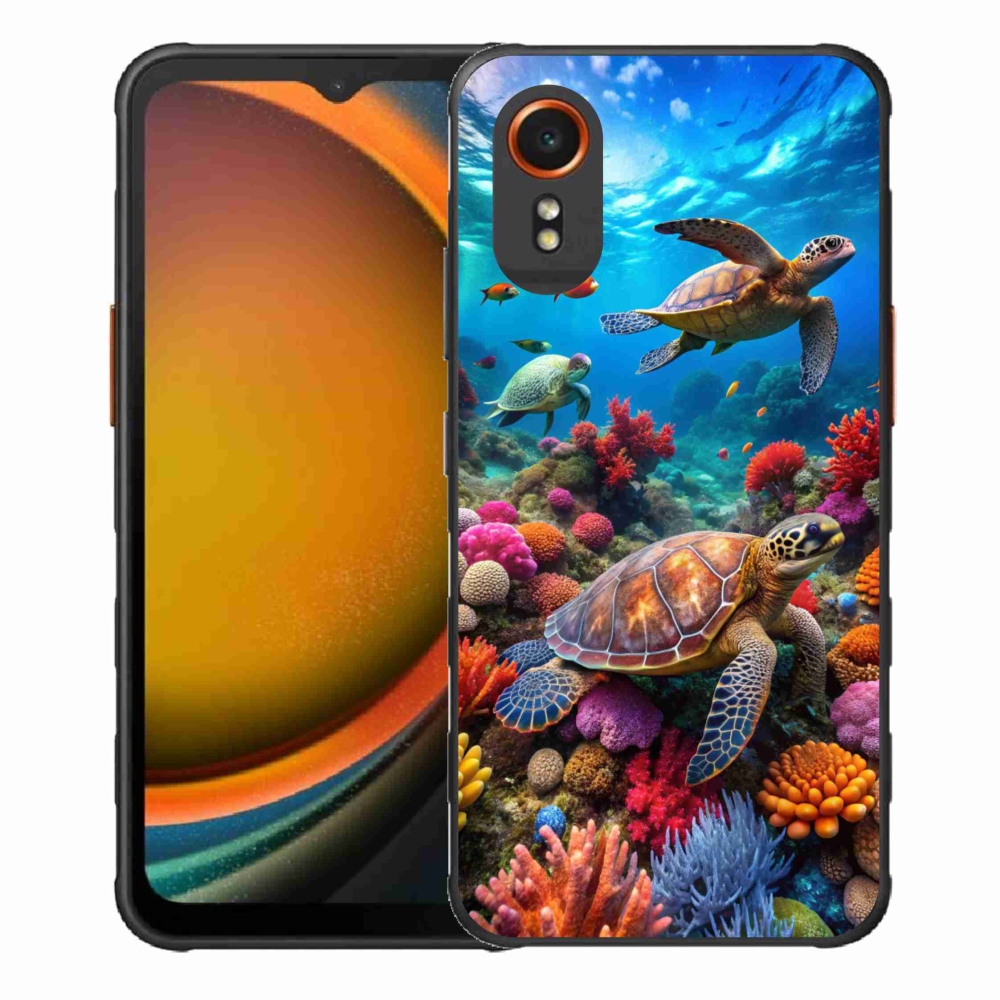 Gél borítás mmCase Samsung Galaxy Xcover 7 - Sea World 2 - Tengeri világ 2