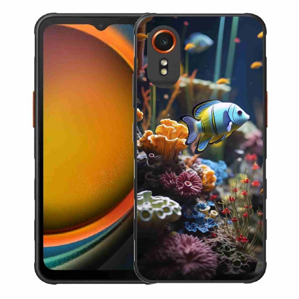 Gél borítás mmCase Samsung Galaxy Xcover 7 - Sea World 5 - Tengeri világ 5