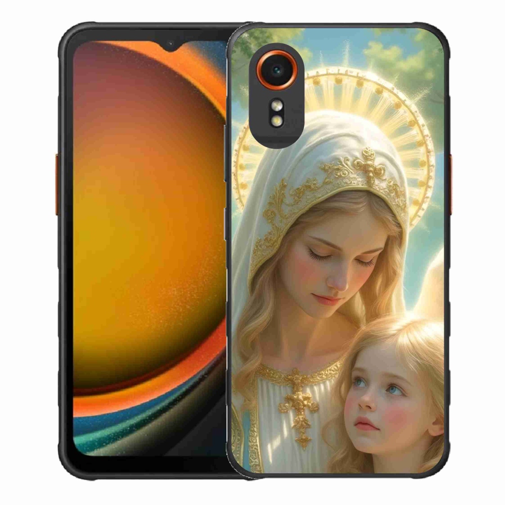 Gél borítás mmCase Samsung Galaxy Xcover 7 - vallási motívum 2