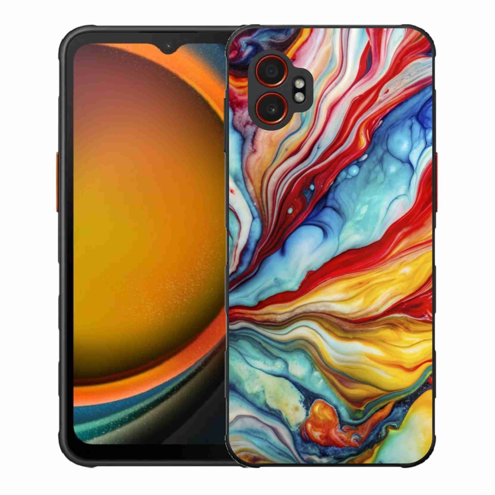 Gél borítás mmCase Samsung Galaxy Xcover 7 Pro - absztrakt motívum 58