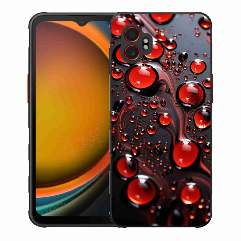Zselés borítás mmCase Samsung Galaxy Xcover 7 Pro - piros csepp 2