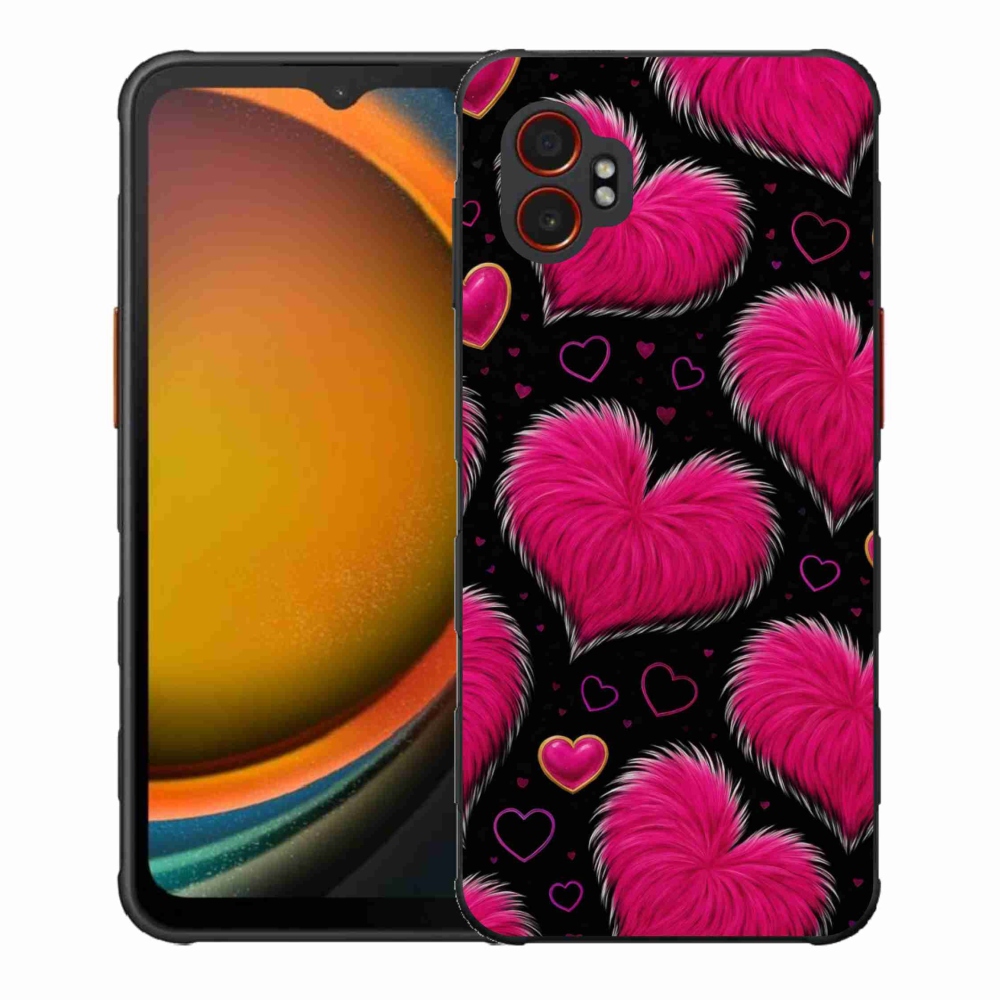 Gél borítás mmCase Samsung Galaxy Xcover 7 Pro készülékhez - puha szívecske