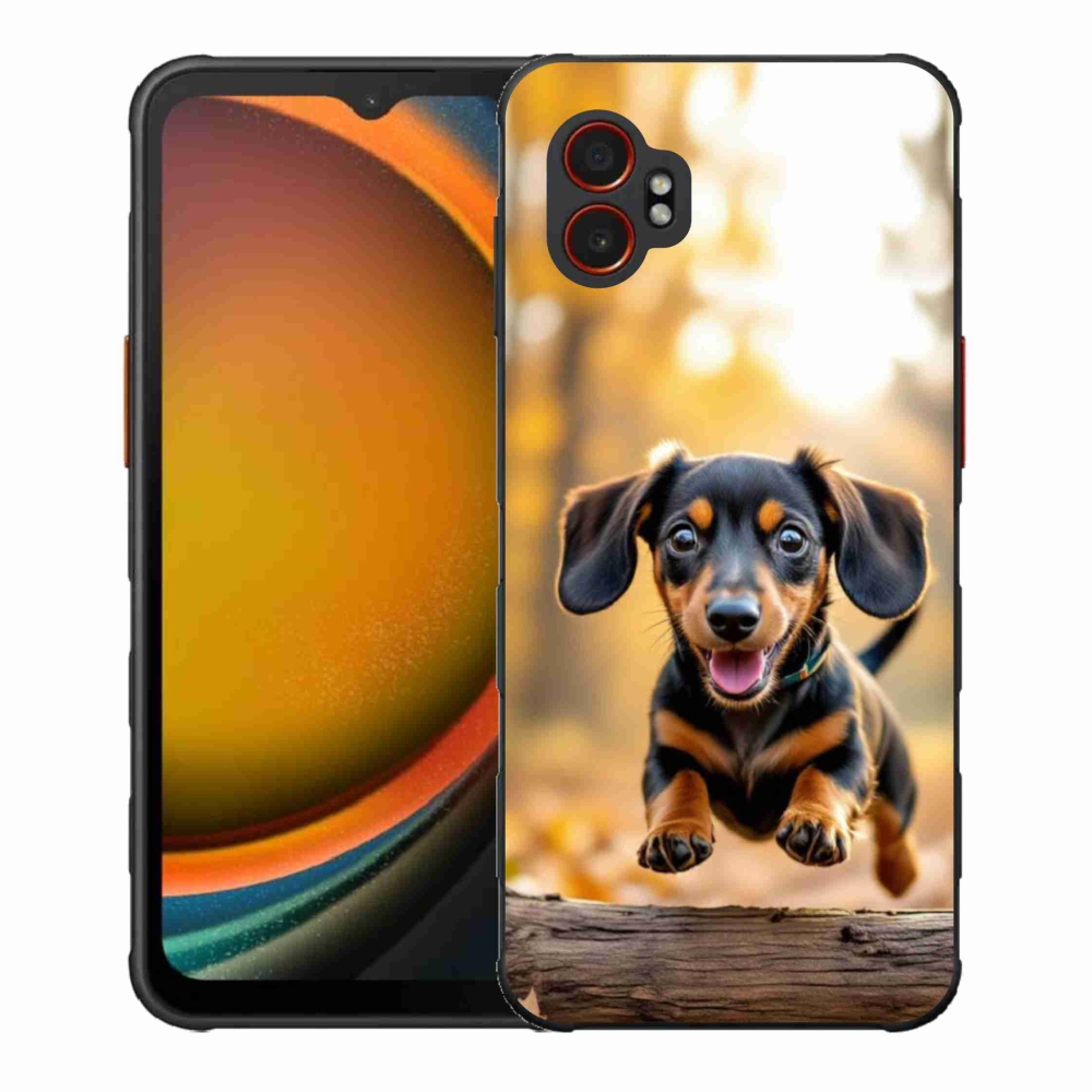 Zselés borítás mmCase Samsung Galaxy Xcover 7 Pro - tacskó 2