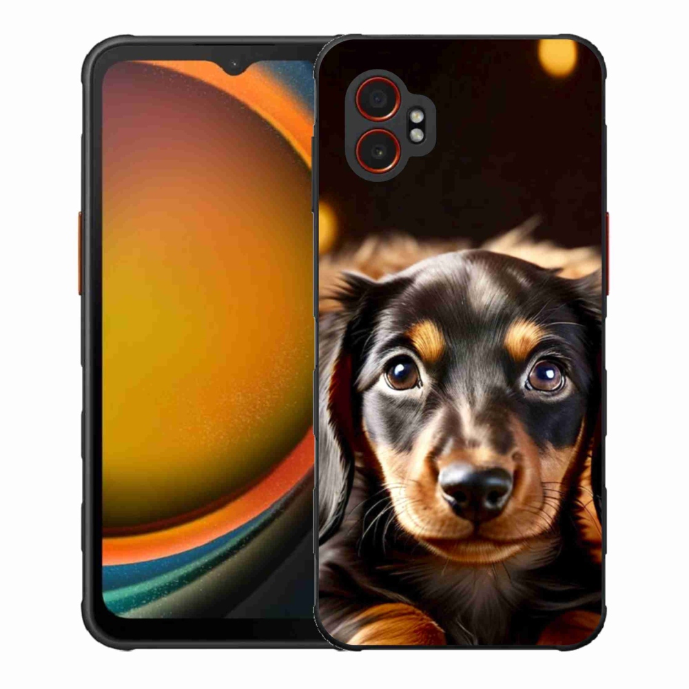 Gél borítás mmCase Samsung Galaxy Xcover 7 Pro készülékhez - tacskó