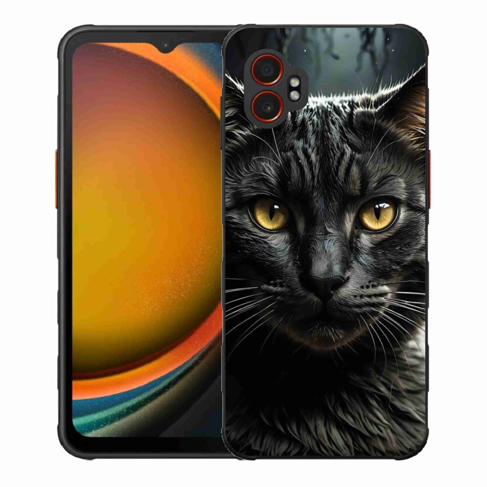 Zselés borítás mmCase Samsung Galaxy Xcover 7 Pro - macskaszem 3