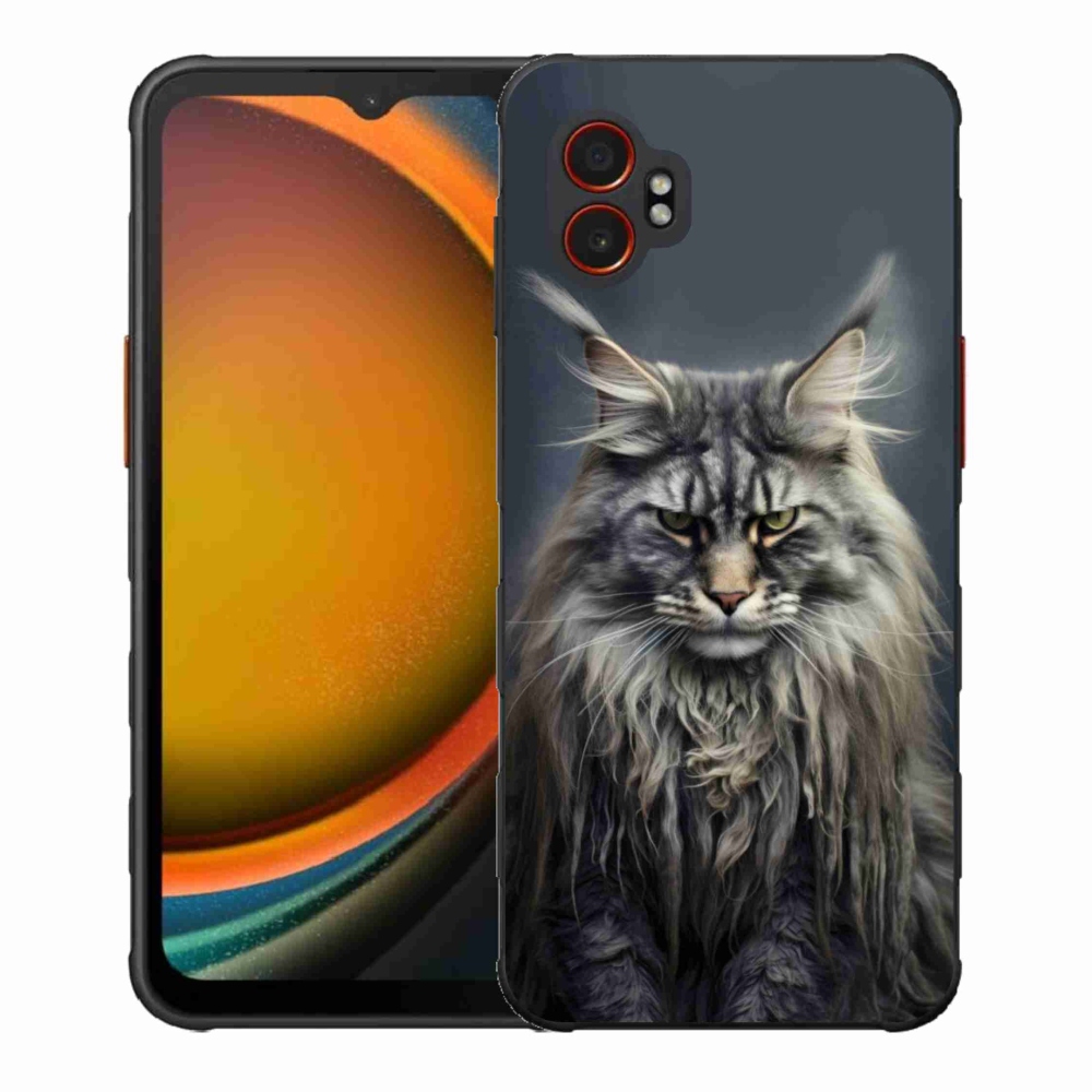 Gél borítás mmCase Samsung Galaxy Xcover 7 Pro - macskaszem nézet 4