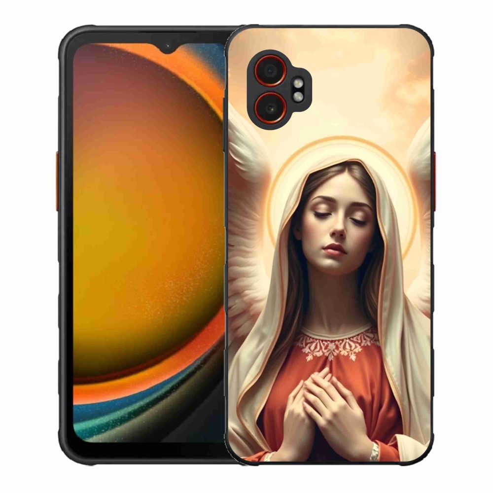 Zselés borítás mmCase Samsung Galaxy Xcover 7 Pro készülékhez - vallási motívumok