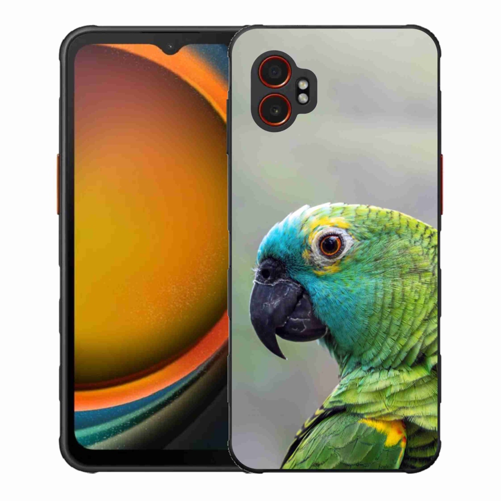 Zselés borítás mmCase Samsung Galaxy Xcover 7 Pro - papagáj amazon