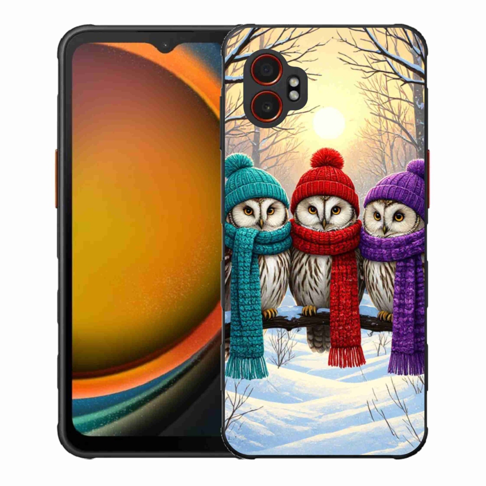 Gél borítás mmCase Samsung Galaxy Xcover 7 Pro készülékhez - bagolybarátok
