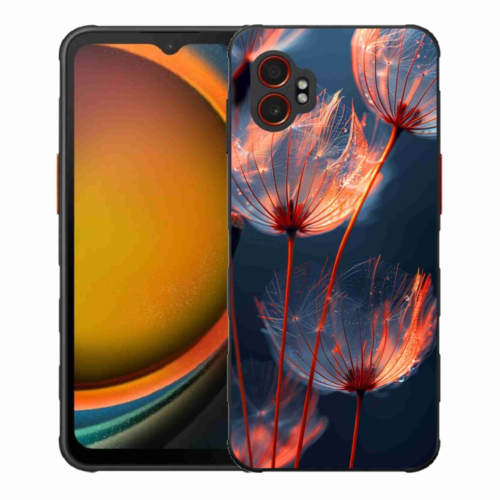 Zselés borítás mmCase Samsung Galaxy Xcover 7 Pro készülékhez - világító pehely