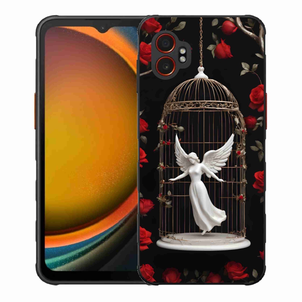 Zselés borítás mmCase Samsung Galaxy Xcover 7 Pro - csapdába esett angyal