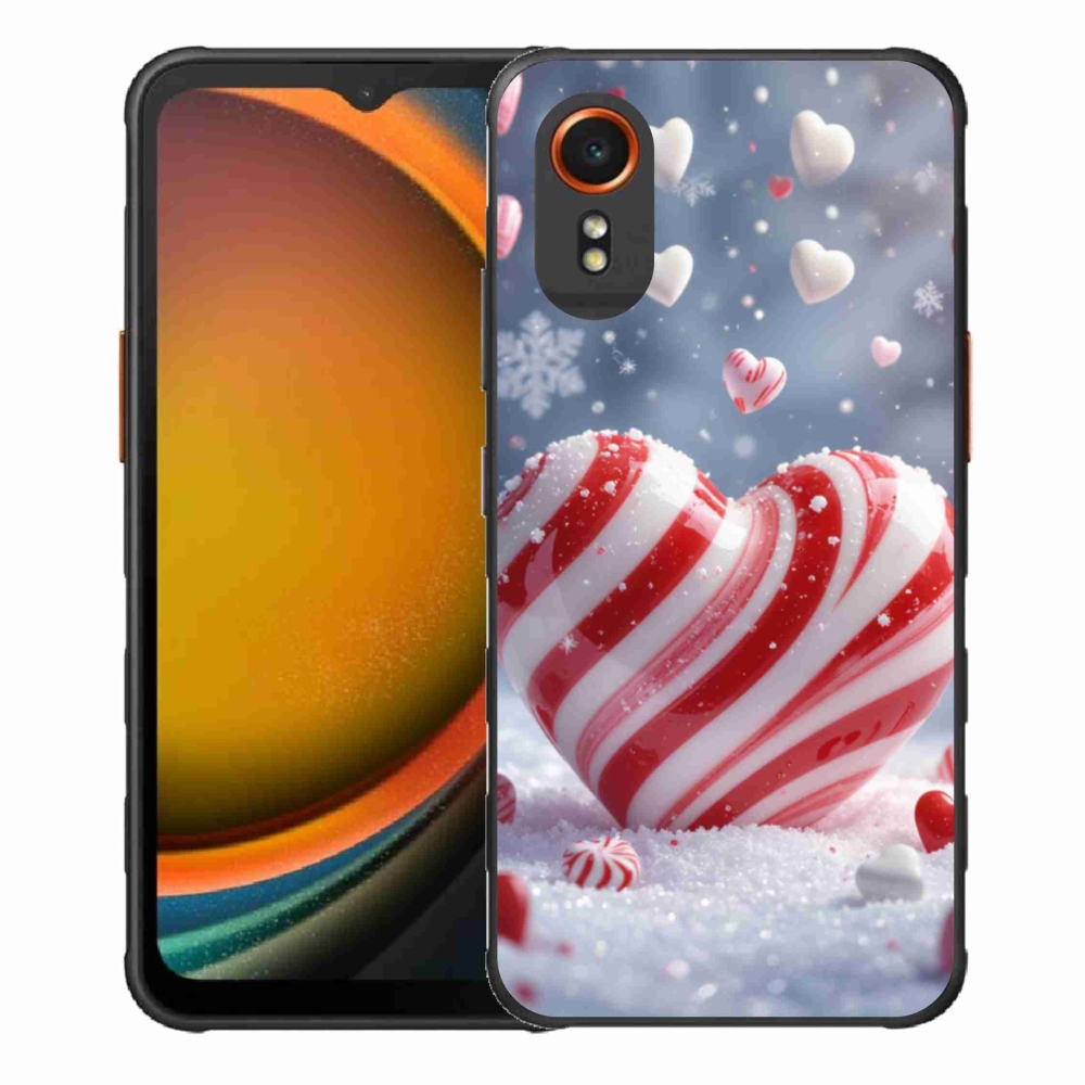 Gél borítás mmCase Samsung Galaxy Xcover 7 - édes szív