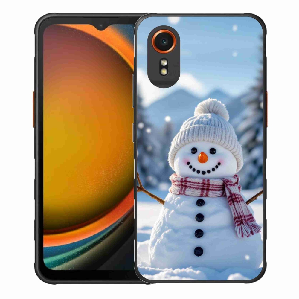 Gél borítás mmCase Samsung Galaxy Xcover 7 - hóember 3
