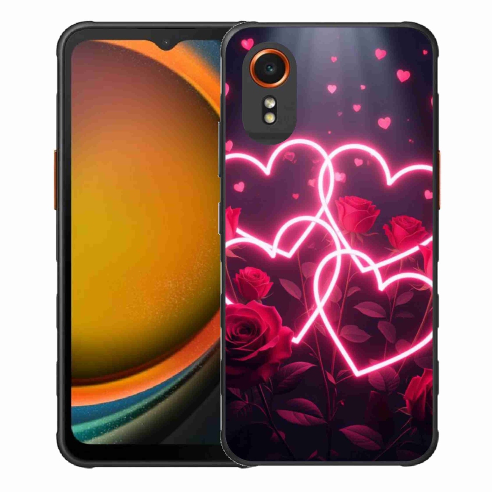 Gél borítás mmCase Samsung Galaxy Xcover 7 - Szerelem szíve