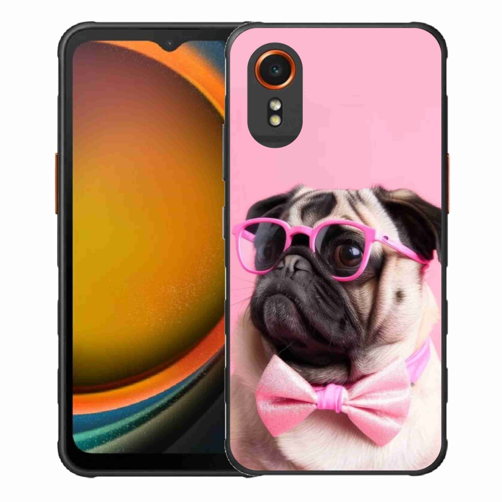 Gél borítás mmCase Samsung Galaxy Xcover 7 készülékhez - stílusos mopsz