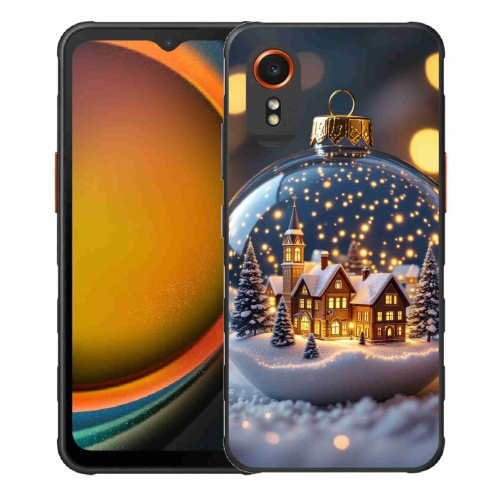 Gél borítás mmCase Samsung Galaxy Xcover 7 - Karácsonyi golyók 4