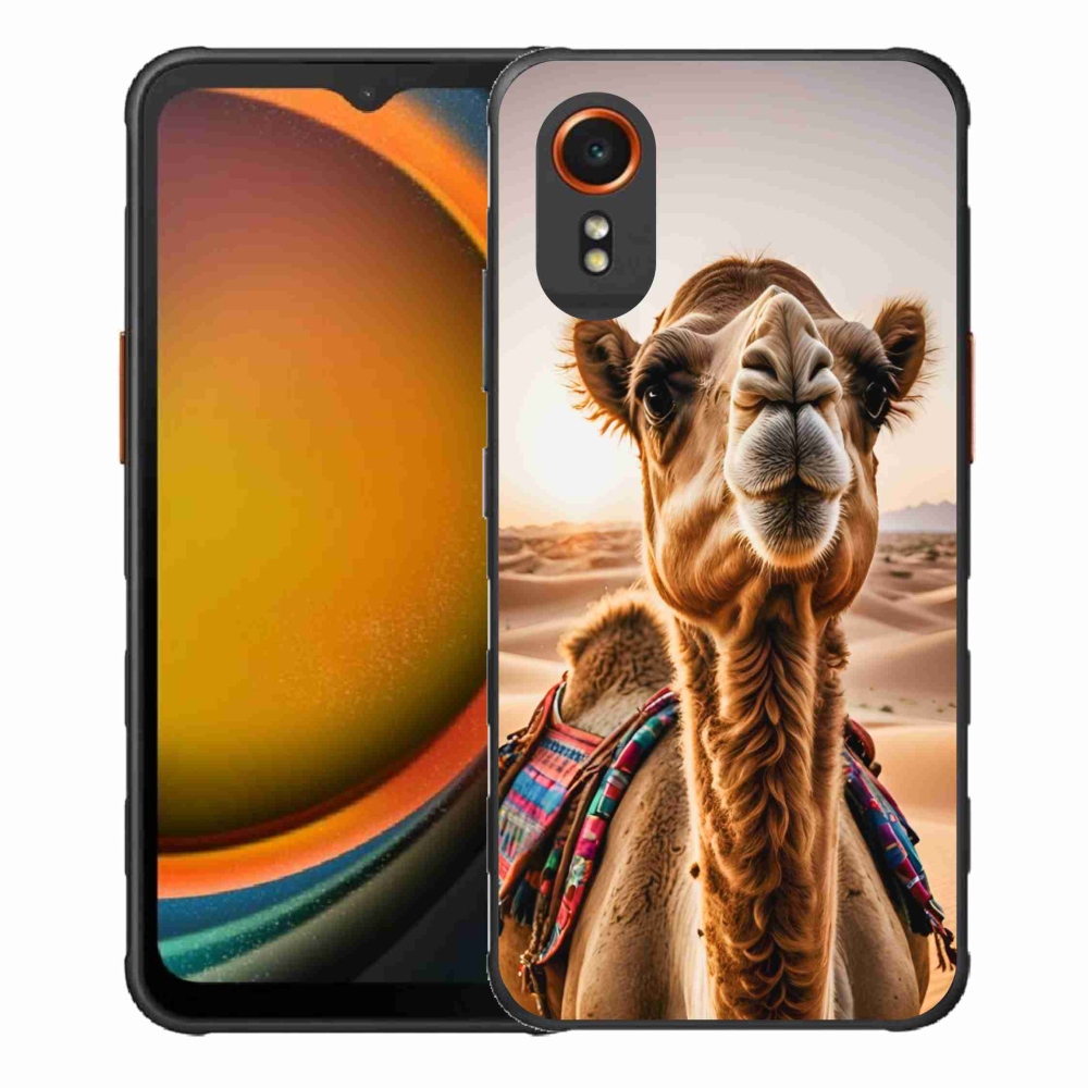 Gél borítás mmCase Samsung Galaxy Xcover 7 készülékhez - teve színű