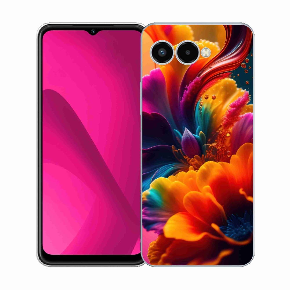 Zselés borítás mmCase a T-Mobile T Phone 3 készülékhez - absztrakt motívum 2