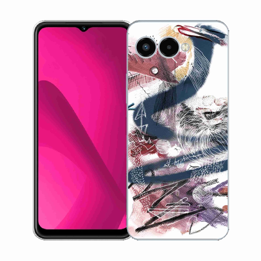 Zselés borítás mmCase a T-Mobile T Phone 3 készülékhez - absztrakt motívum 28