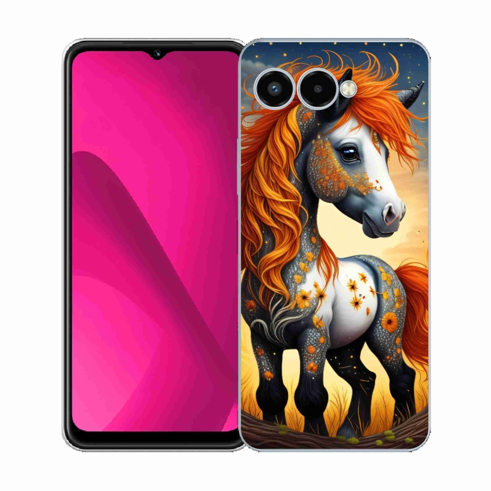 Zselés borítás mmCase a T-Mobile T Phone 3 telefonhoz - színes póni