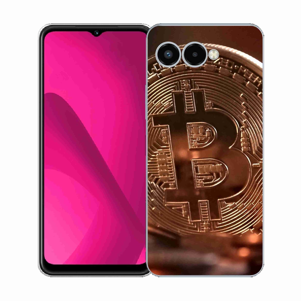 Zselés borítás mmCase a T-Mobile T Phone 3 készülékhez - bitcoin