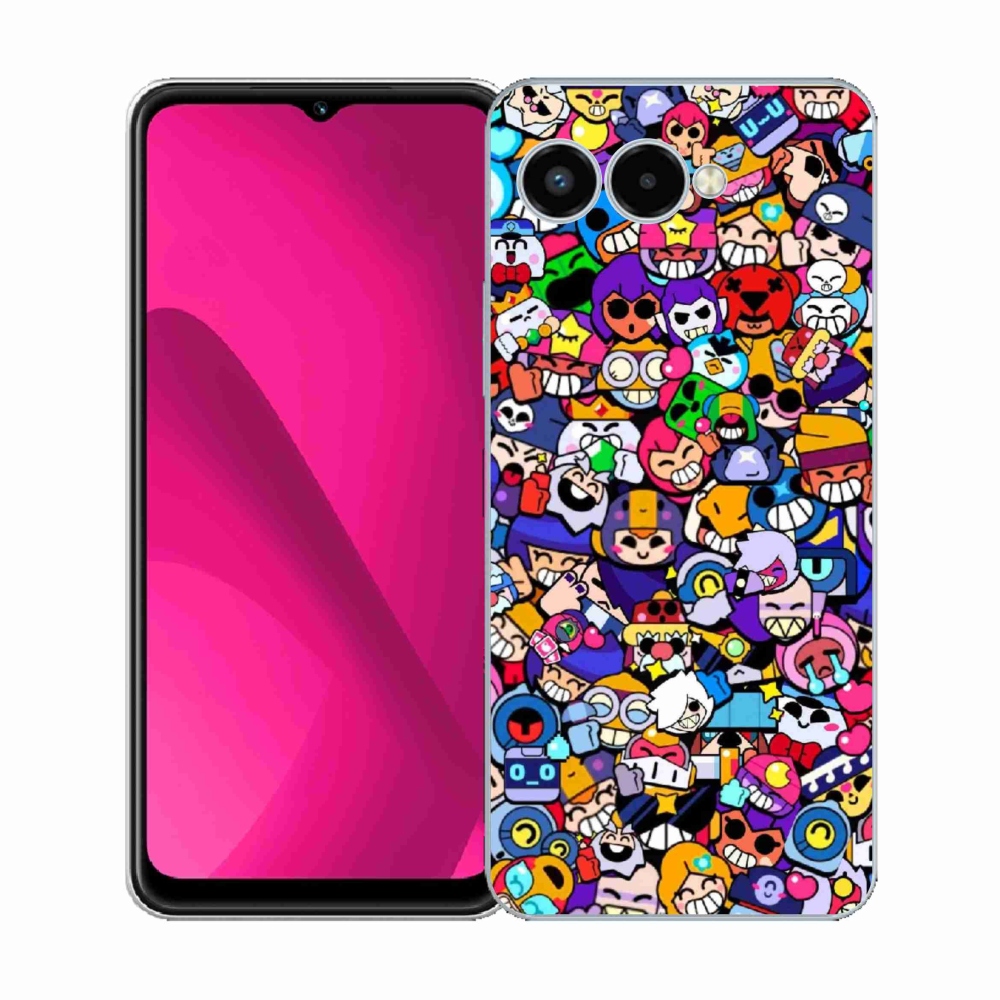 Zselés borítás mmCase a T-Mobile T Phone 3 készülékhez - brawl stars 2