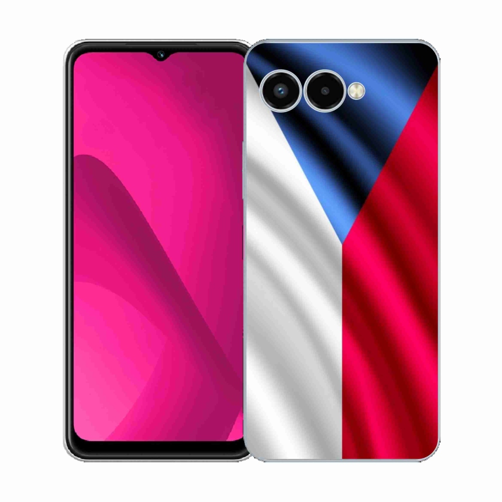 Zselés borítás mmCase a T-Mobile T Phone 3 készülékhez - Cseh zászló