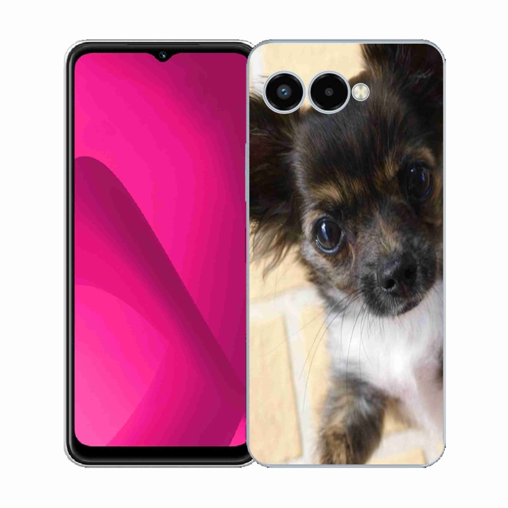 Zselés borítás mmCase a T-Mobile T Phone 3 készülékhez - chihuahua 2