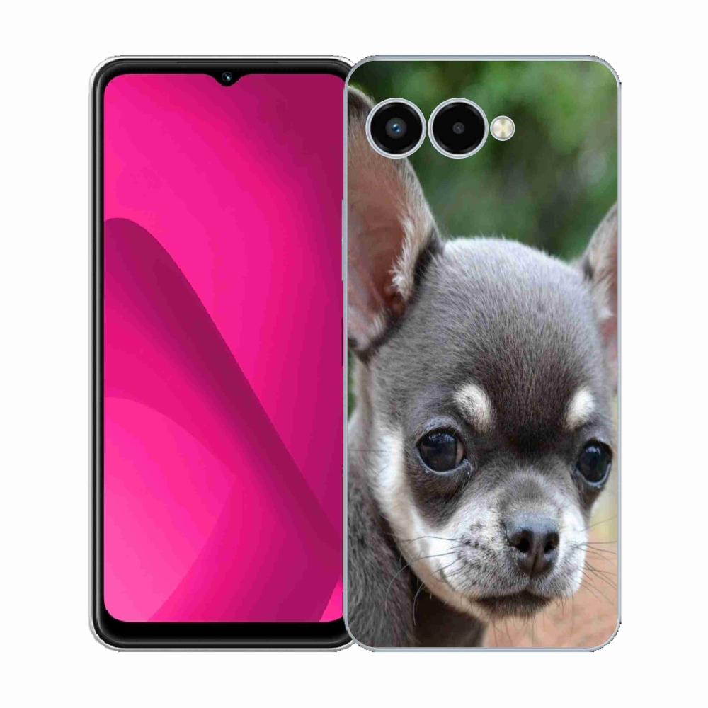 Zselés borítás mmCase a T-Mobile T Phone 3 készülékhez - chihuahua