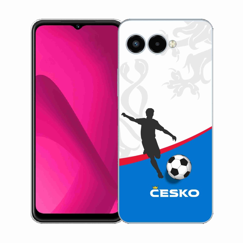 Zselés borítás mmCase a T-Mobile T Phone 3 készülékhez - futball Csehország 1