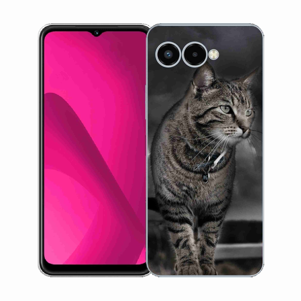 Zselés borítás mmCase a T-Mobile T Phone 3 készülékhez - cat