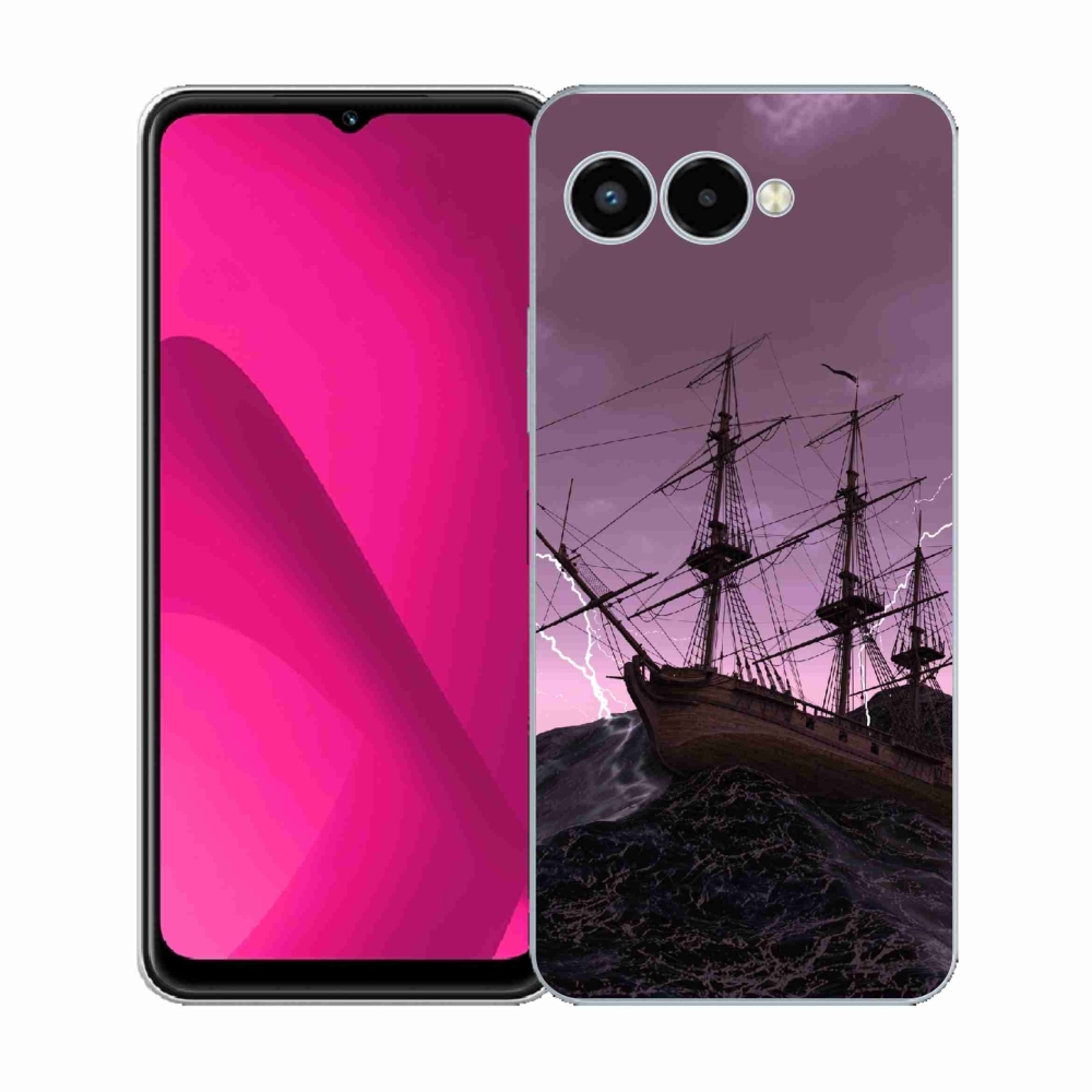 Zselés borítás mmCase a T-Mobile T Phone 3-hoz - hajó a viharban
